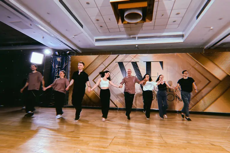 Танцевальная пара на Westie Fest